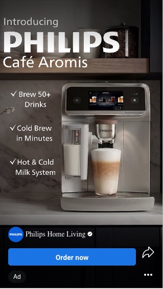 Philips Café Aromis reel ad